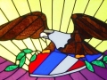 American Eagle & Shield Window