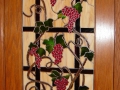 Grape Arbor Pantry Door Window