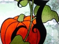 Pumpkin with Initial J Window