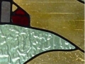 Grant Wood Inspired Farmland Sidelight Window